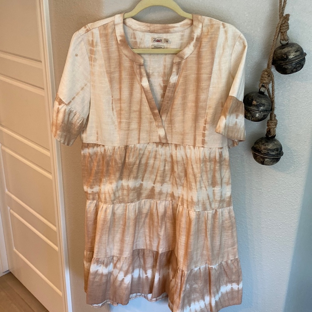 Faherty tie die dress medium